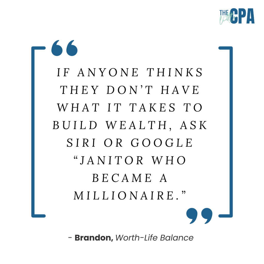 Millionaire quote