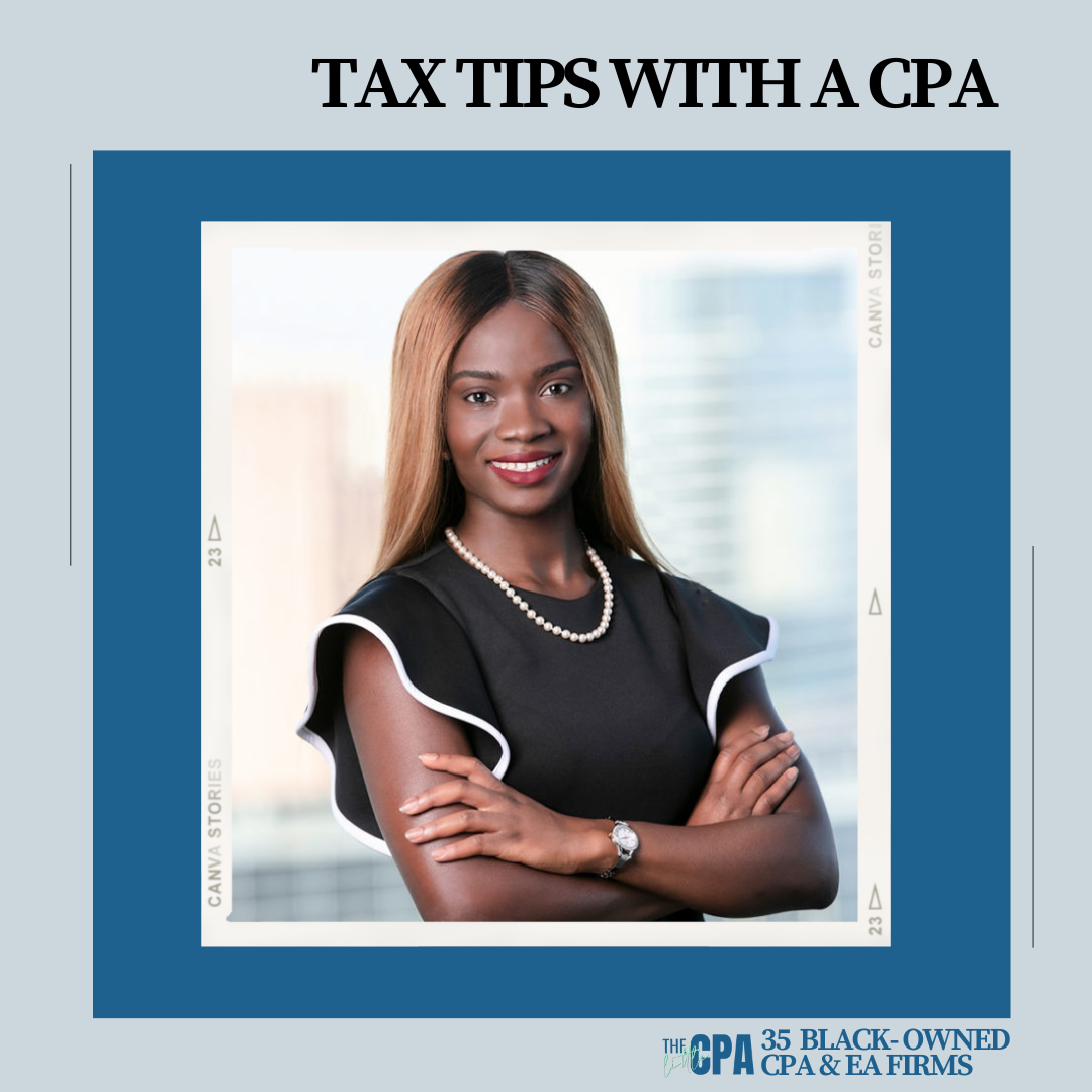 tax tips with a cpa black cpa