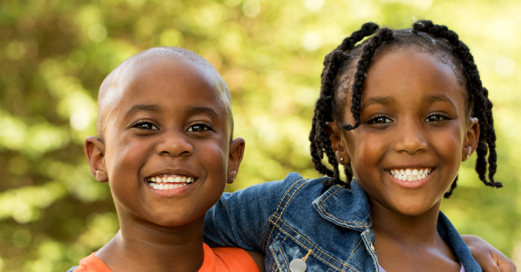 african american siblings